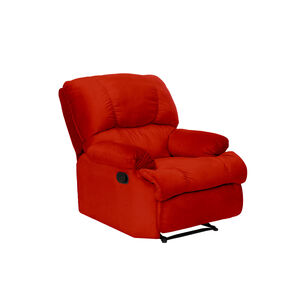 Bergere Perugia Reclinable Tela Velvet Burdeo