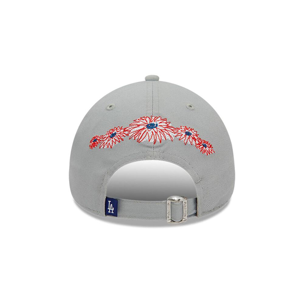 Gorra 9forty New Era Los Angeles Dodgers Flower Graphic Gris image number 3.0
