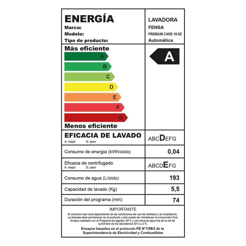 Lavadora Autom&aacute;tica 18kg Carga Superior Premium Care 18sz image number 13.0