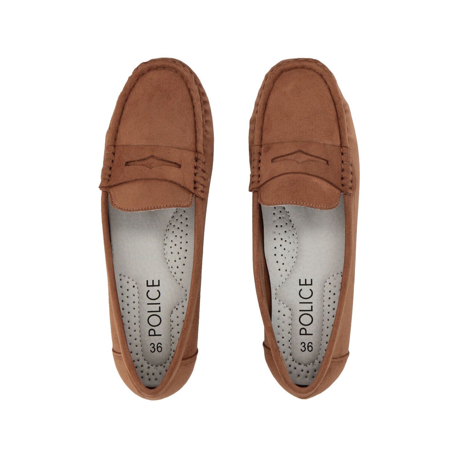 Mocas&iacute;n Mujer Camel Lali 007 Police image number 1.0