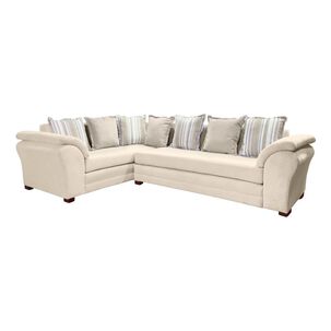 Sofá Seccional Izquierdo Living Factory New Capri / 6 Cuerpos