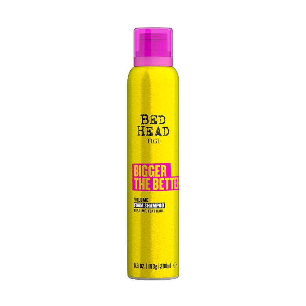 Tigi Bigger The Better™ - Shampoo De Espuma Para Dar Volumen A Cabellos Finos 200 Ml image number 0.0