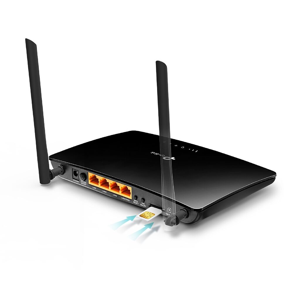 Router Tp-link Tl-mr6400 4g Lte Inal&aacute;mbrico N A 300mbps image number 3.0