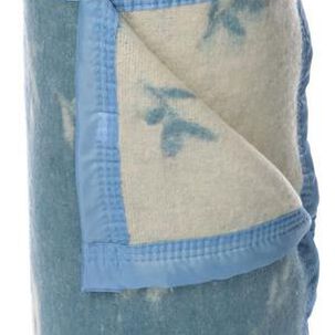 Frazada Andes Jacquard Aspen 2 Plaza Celeste