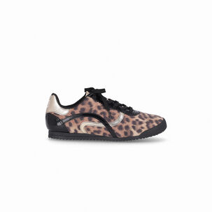Zapatilla Mujer Negro/print Kelly 775 Piccadilly