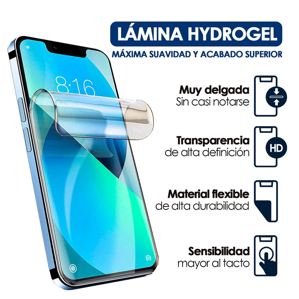 Pack 50 Laminas Hydrogel Haxly Premium Calidad Qqq 180*120mm image number 2.0