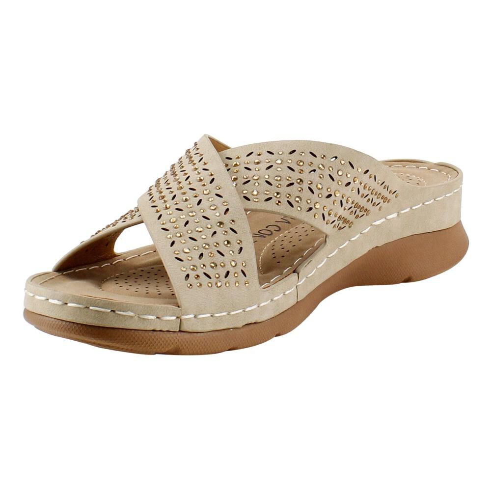 Sandalia Mujer New Walk Xa2122-301 Beige image number 2.0