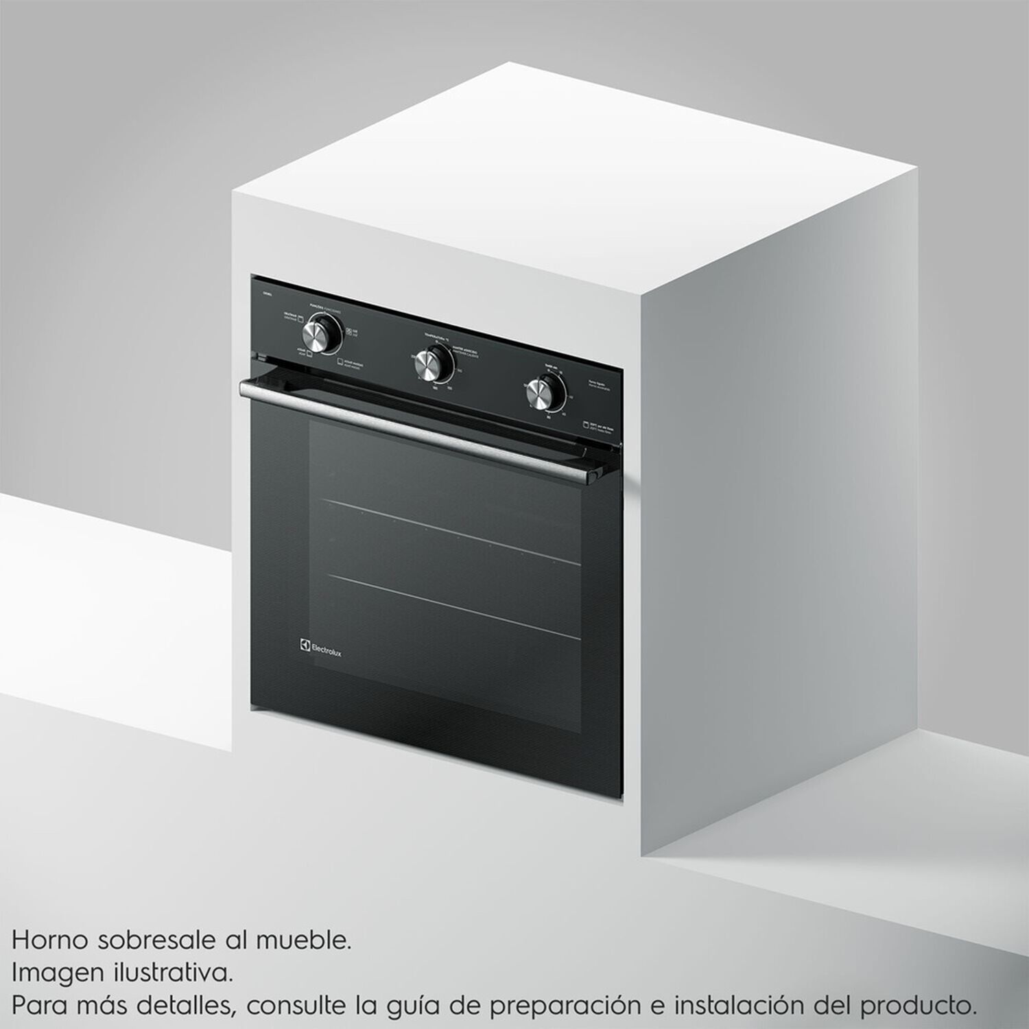 Horno Empotrable El&eacute;ctrico Electrolux 80l Efficient Con Perfectcook Oe8el image number 5.0