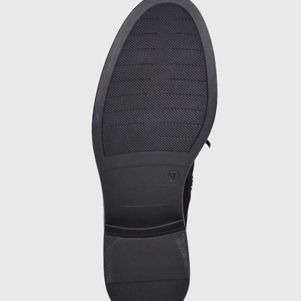 Bota Cuero Lexie Negro image number 4.0