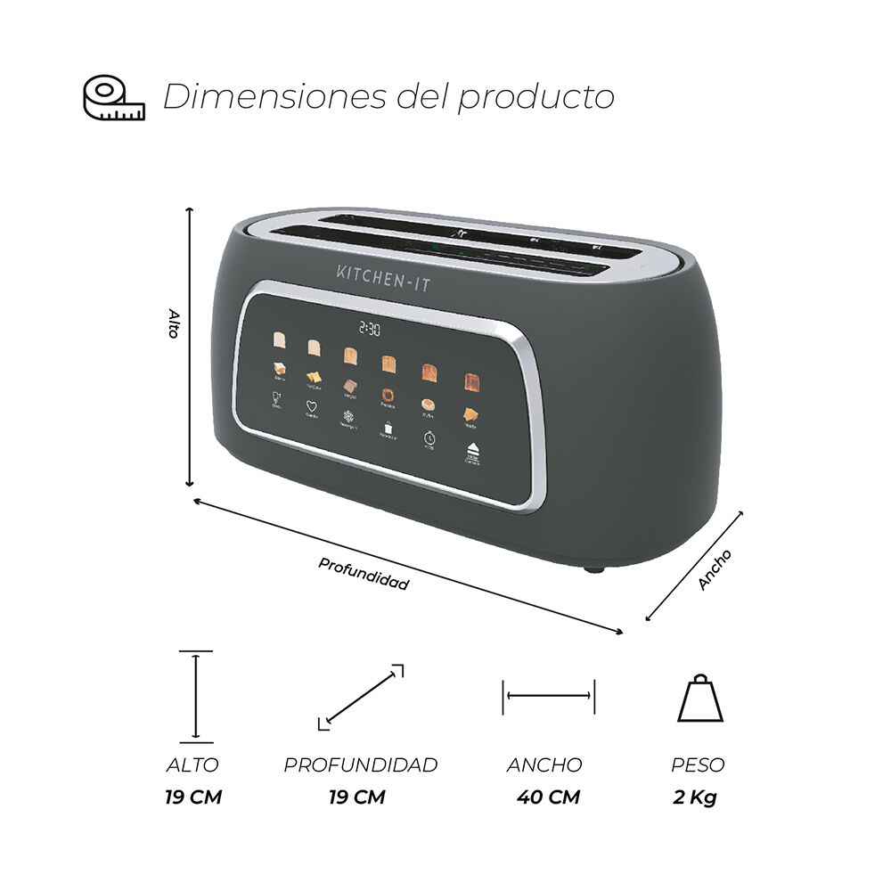 Tostador Digital Smart Toast - 100% Automático image number 7.0