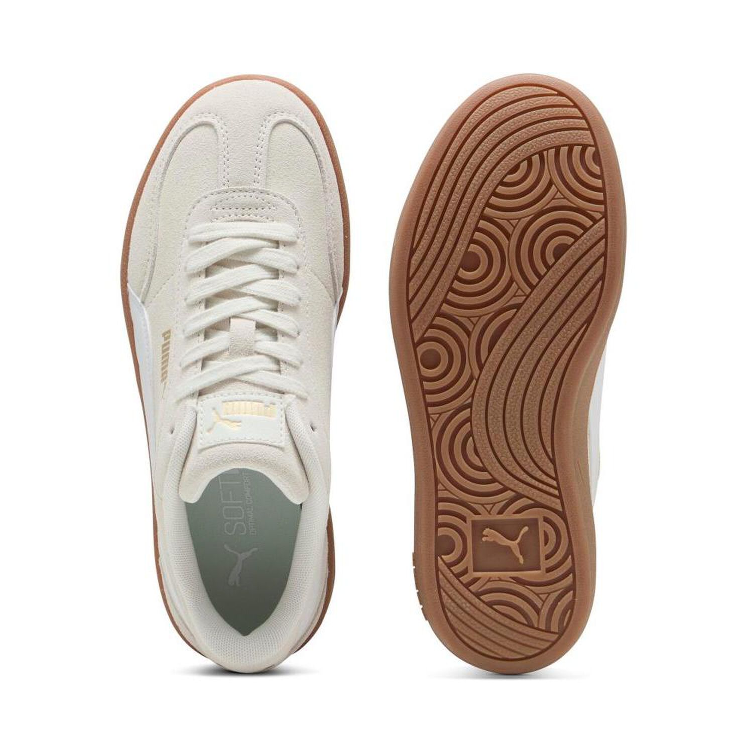 Zapatilla Urbana Mujer Puma Club Ii Era Platform Sd Crema image number 4.0