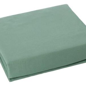Sabana Andes Microfibra Lisa Verde 1.5 Plaza