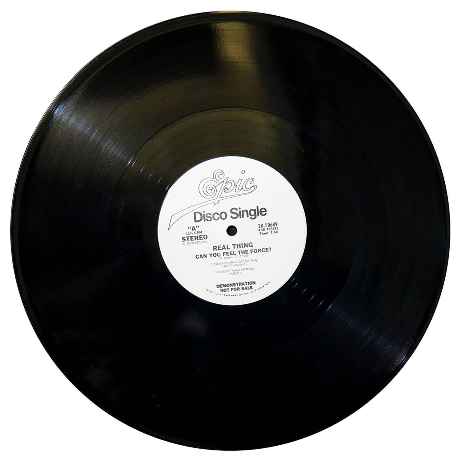 Real Thing - Can You Feel The Force | 12" Maxi Single Usado image number 2.0