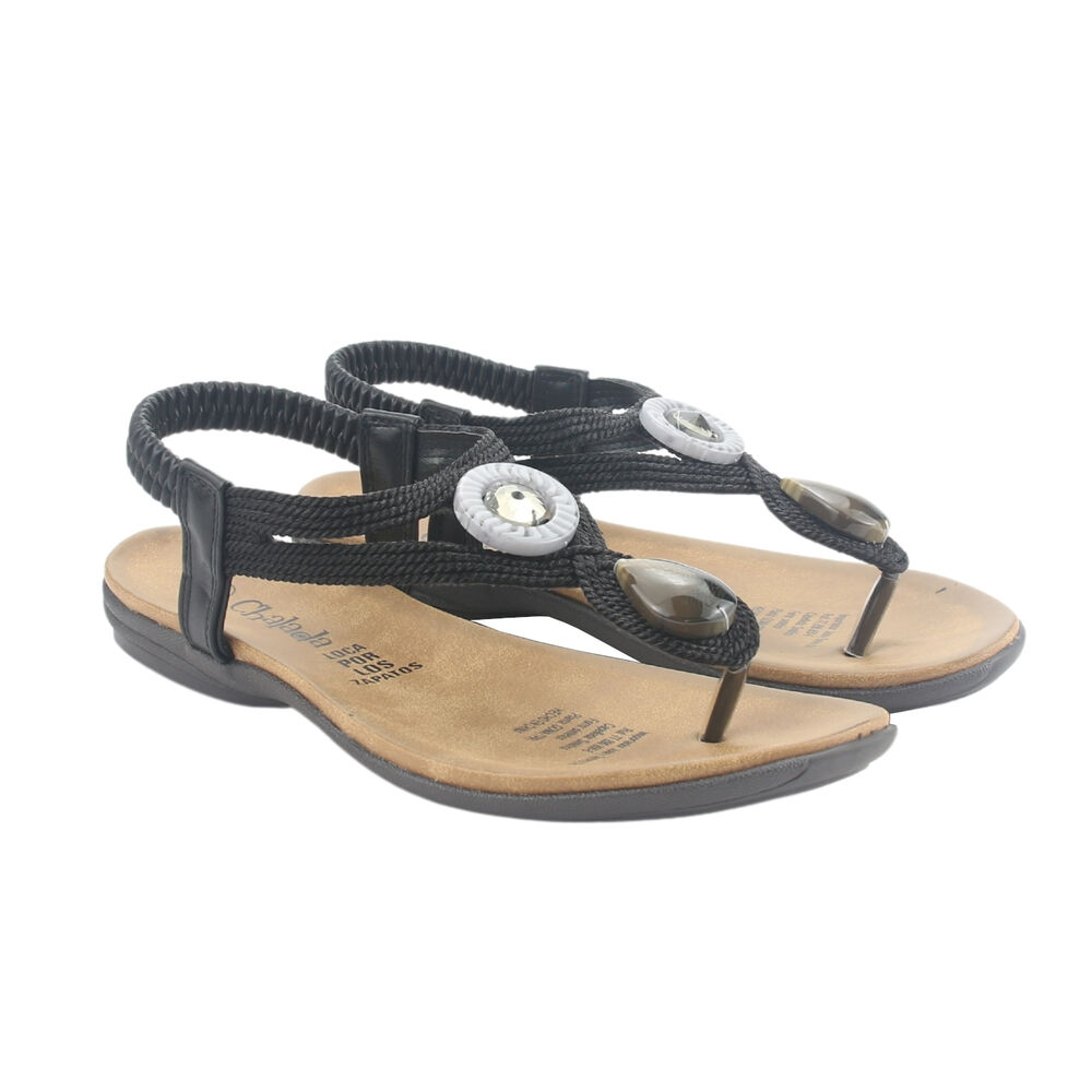 Sandalia Chalada Mujer Anatomic78 Negro Casual image number 4.0