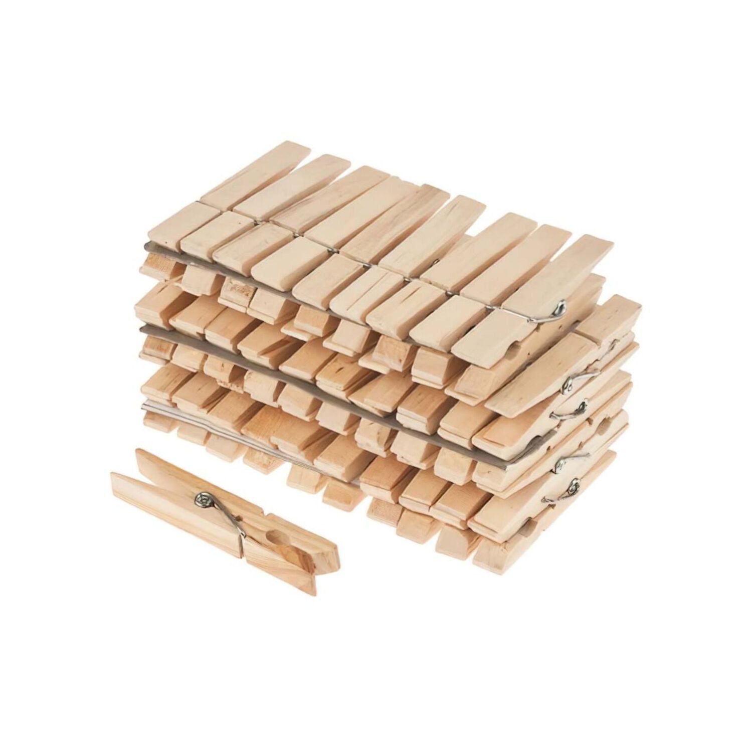 Pinzas De Madera 48 Unid Art & Craft image number 1.0