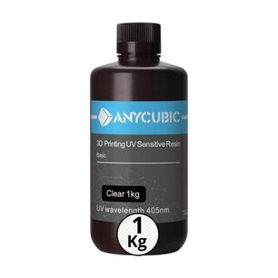 Resina Transparente Para Impresoras 3d 1000g Anycubic