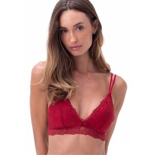 Bralette Sin Copas Ni Aros Rojo 2rios