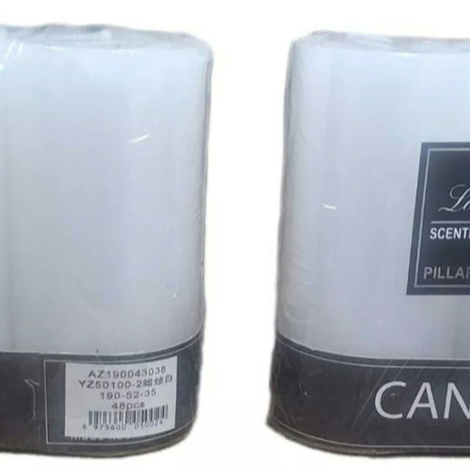 Pack Velas Blancos 10 X 5 Cm image number 1.0