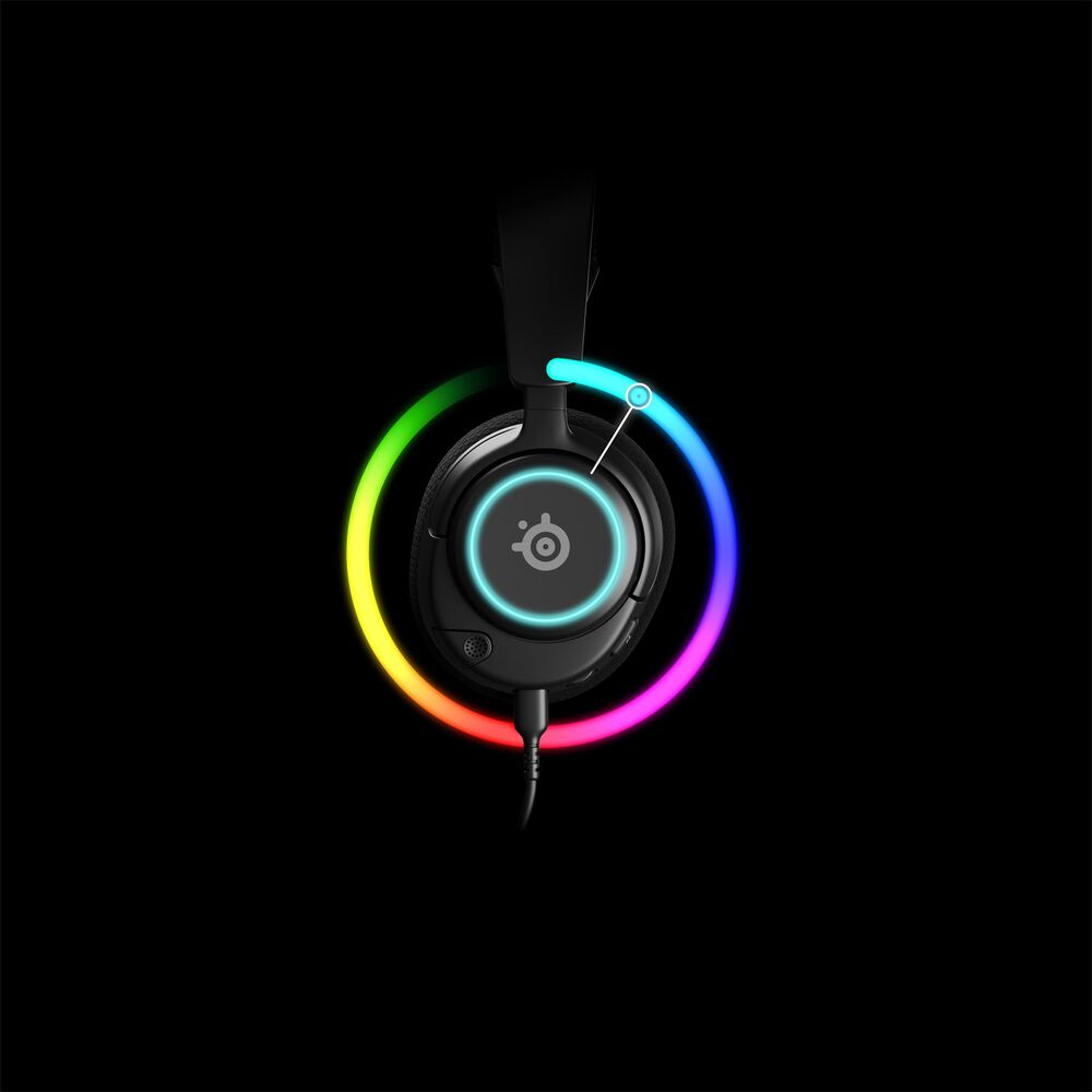 Aud&iacute;fonos Gamer Steelseries Arctis Nova 3 Rgb Anc Negro image number 18.0