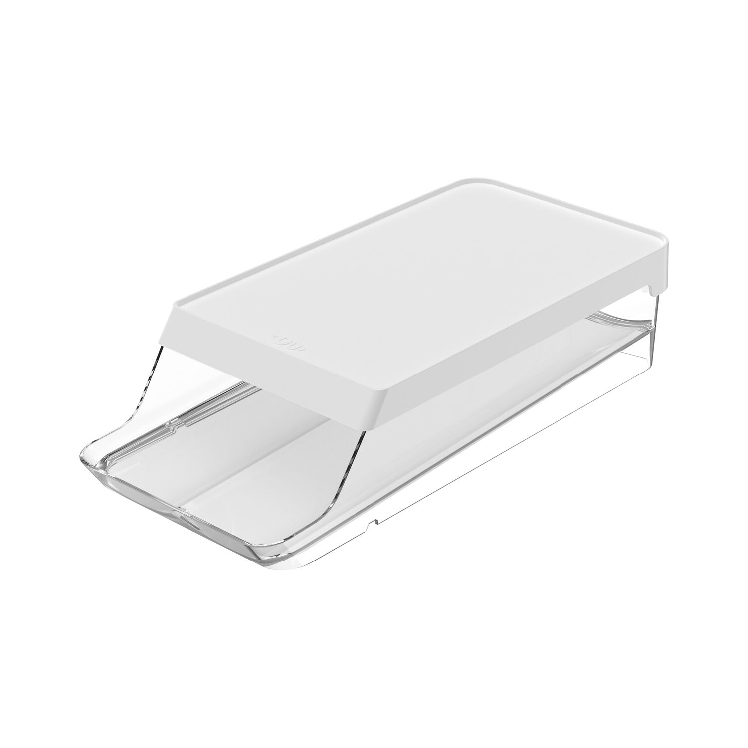 Organizador De Huevos Roll Clear Fresh 14 Un Blanco Ou image number 0.0