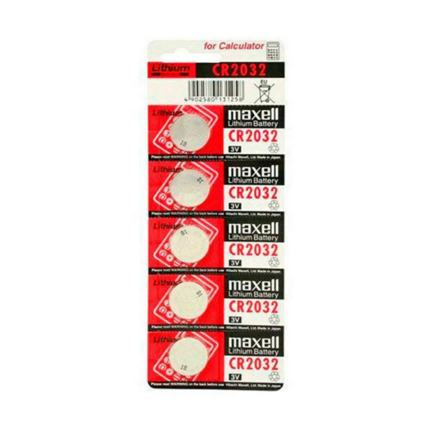 Blister 5 Pilas Cr2032 3v image number 1.0