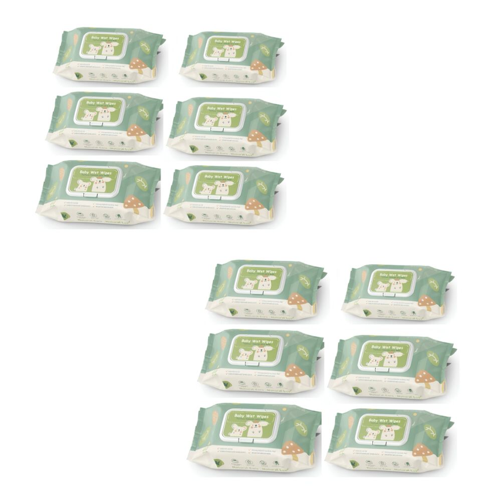 Toallitas H&uacute;medas Con Tapa Pack 12x80 Unidades Lubabycas image number 0.0