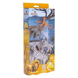 Animales Salvajes 4 Un.