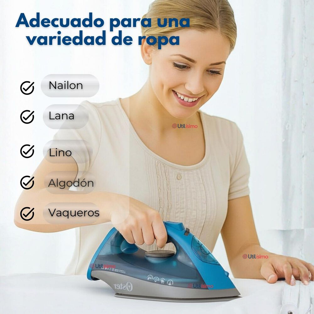 Plancha De Vapor Oster Con Base De Cer&aacute;mica Gcstbs6052 image number 8.0