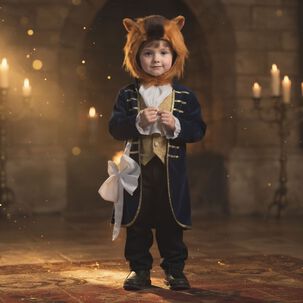 Disfraz De La Bella Y La Bestia- La Bestia Ni&ntilde;o