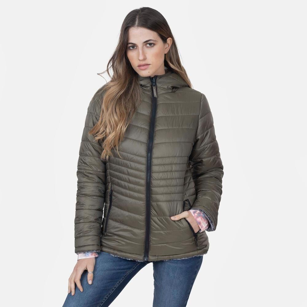Parka Lisa Cuello Alto Con Capucha Mujer Maui And Sons en Oferta | Hites.com
