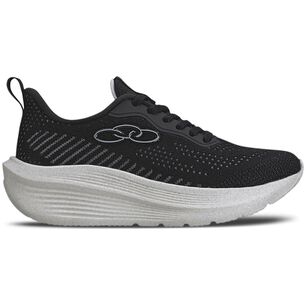 Zapatilla Adolescente Rayo Negro/blanco