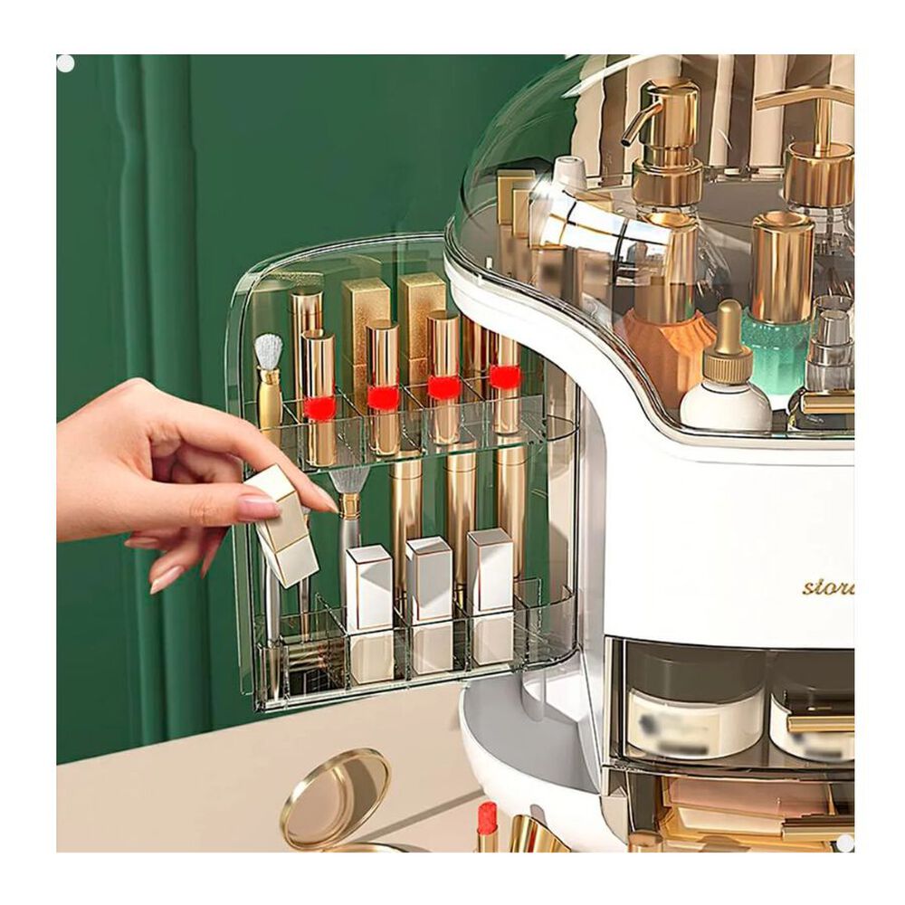 Caja Organizadora Maquillaje Cosmetiquera Verde image number 1.0