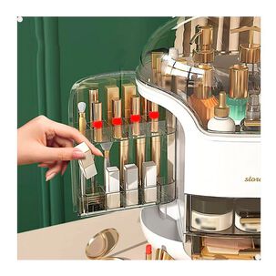 Caja Organizadora Maquillaje Cosmetiquera Verde