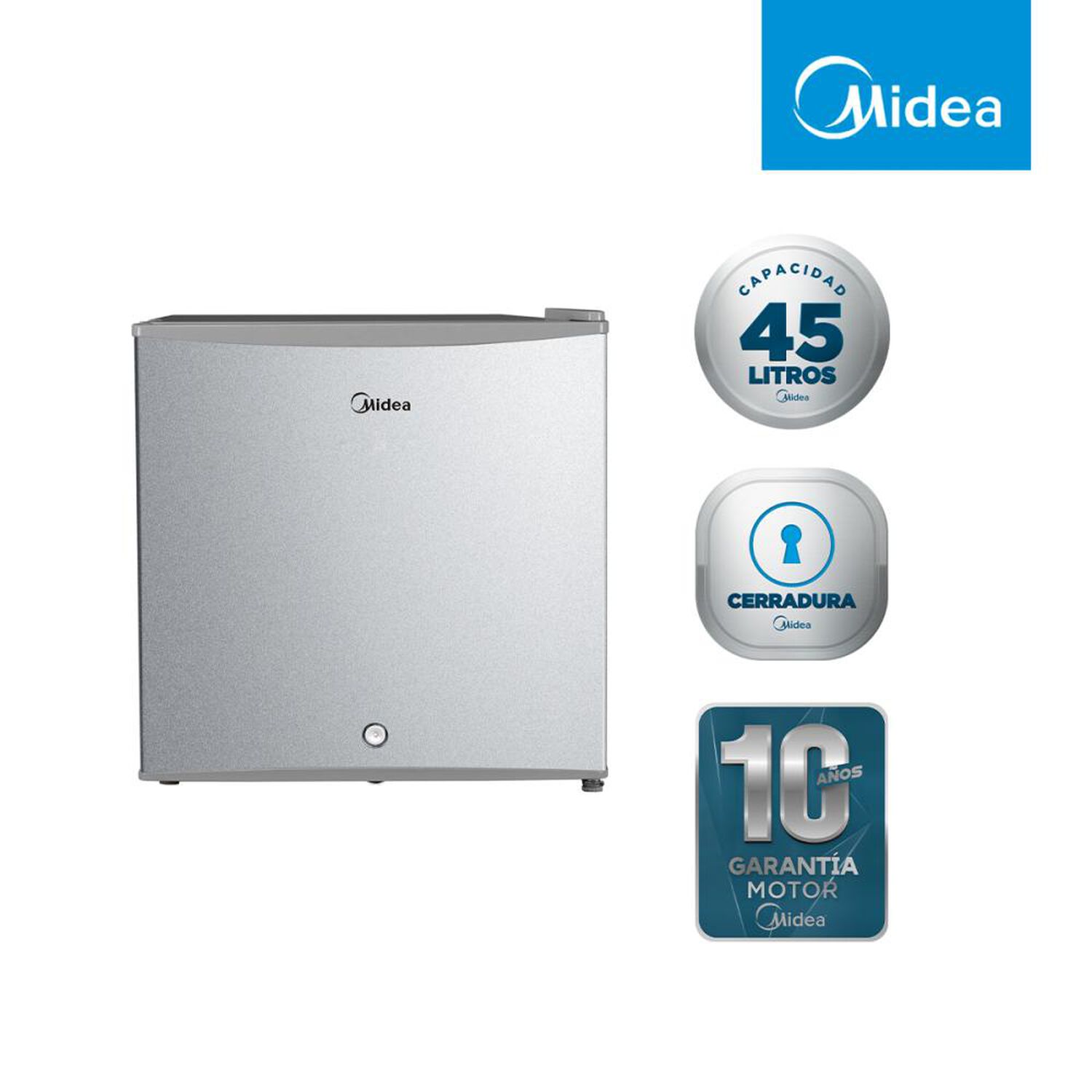 Frigobar Midea MDRD86FGE50 / Fr&iacute;o Directo / 43 Litros / F image number 2.0