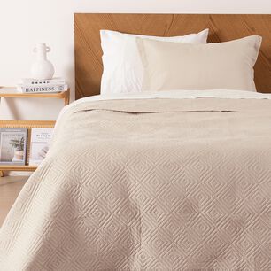 Quilt Mashini Liso / 1.5 Plazas