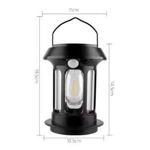 L&aacute;mpara De Camping Solar Recargable