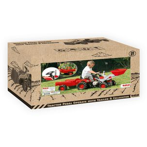 Tractor A Pedales Con Carro Hobbymarket