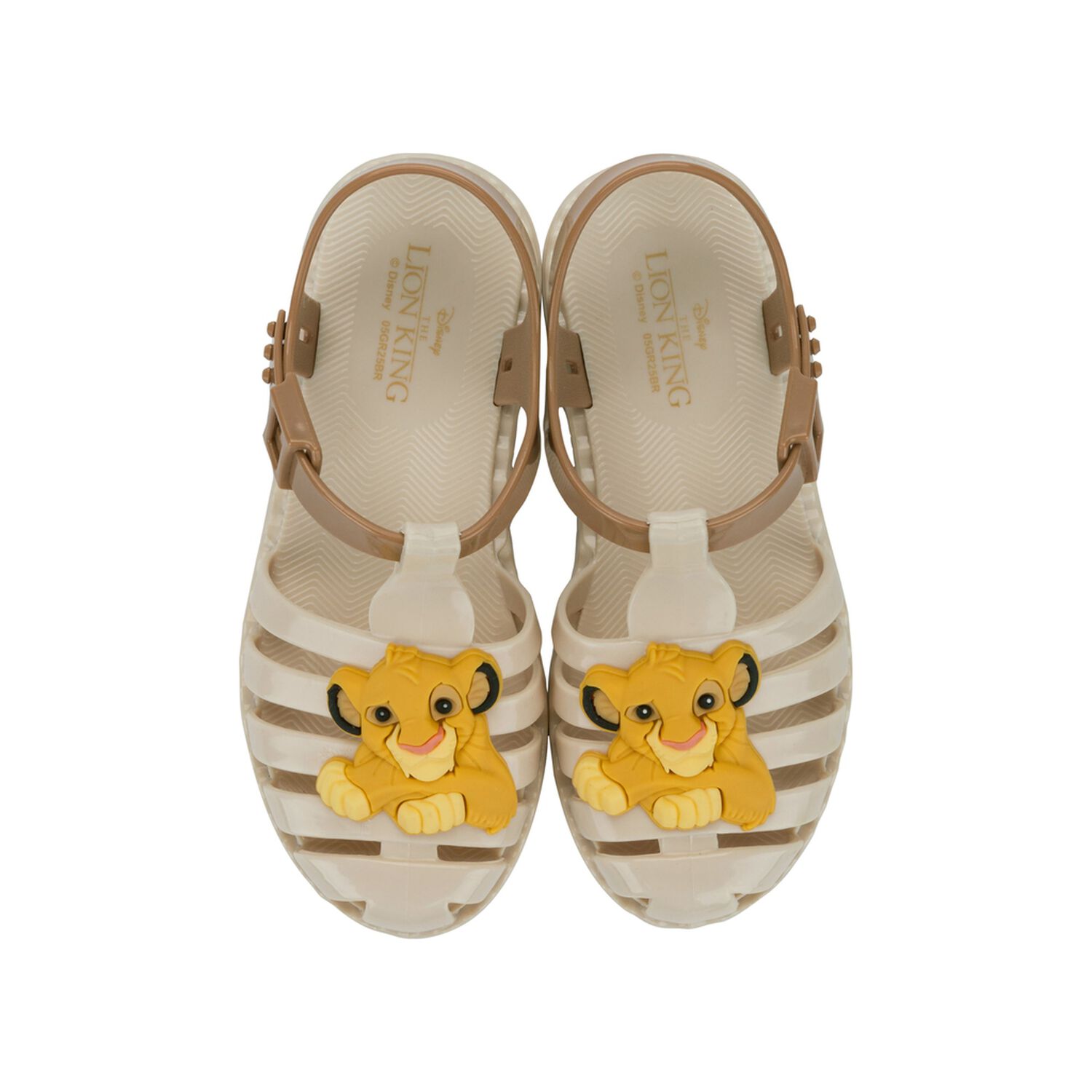 Sandalia Infantil Beige Disney Duo Ipanema image number 0.0