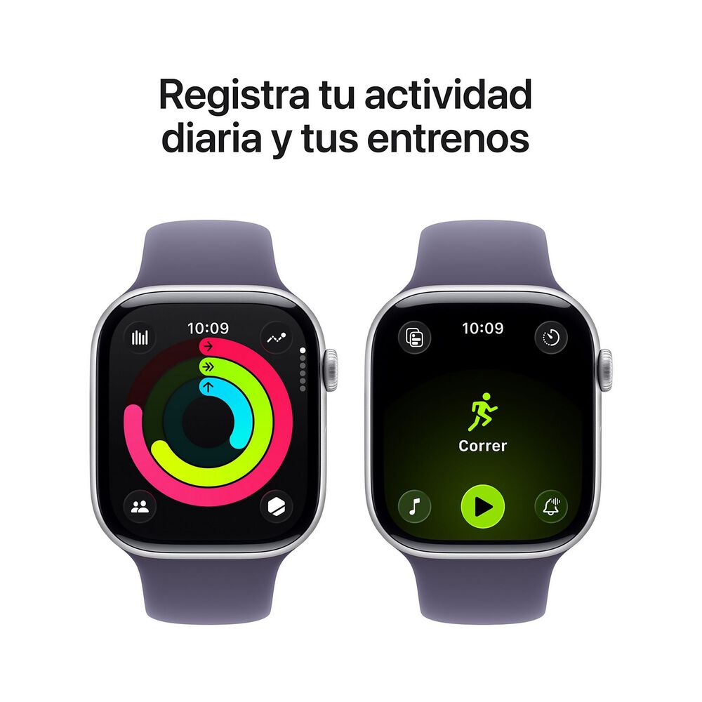 Apple Watch Series 11 Gps 46mm Sport Band M/l - Silver Al Pur Fog image number 4.0