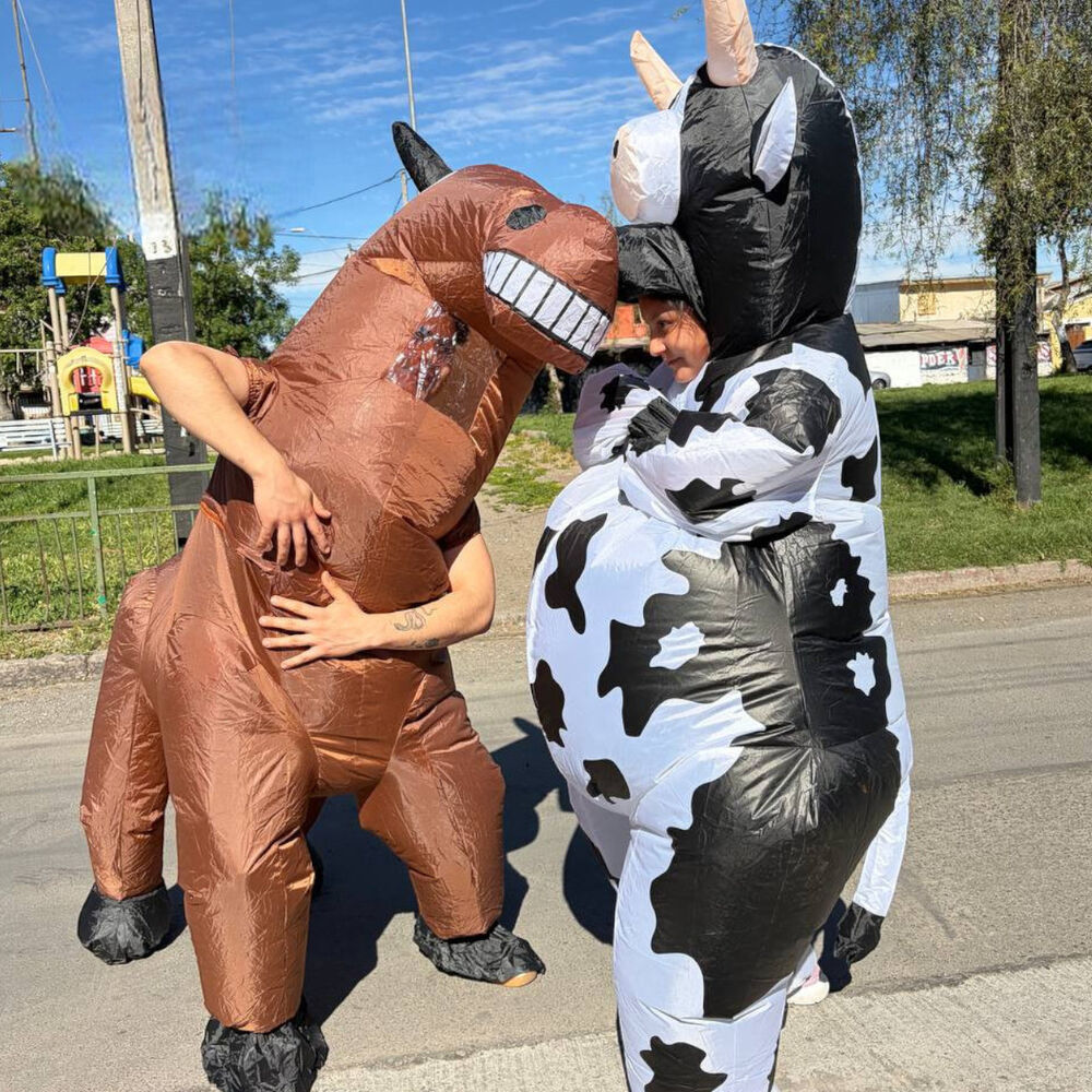 Disfraz Inflable Vaca Animal Adulto image number 7.0