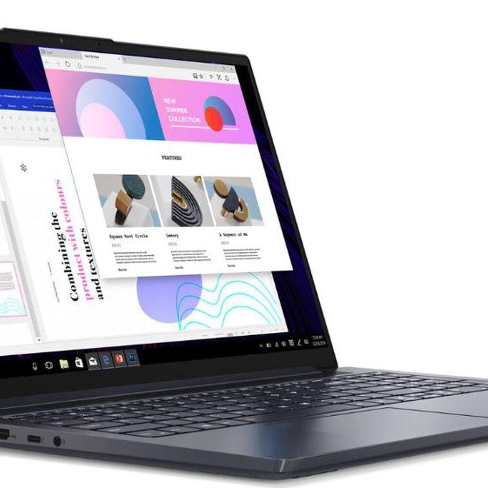 Notebook I5‑1035g1/ 16 gb/ 512 gb Ssd/ 15.6"/ W10hsl/ Yoga Slim 7 15iil05 (reacondicionado) image number 0.0