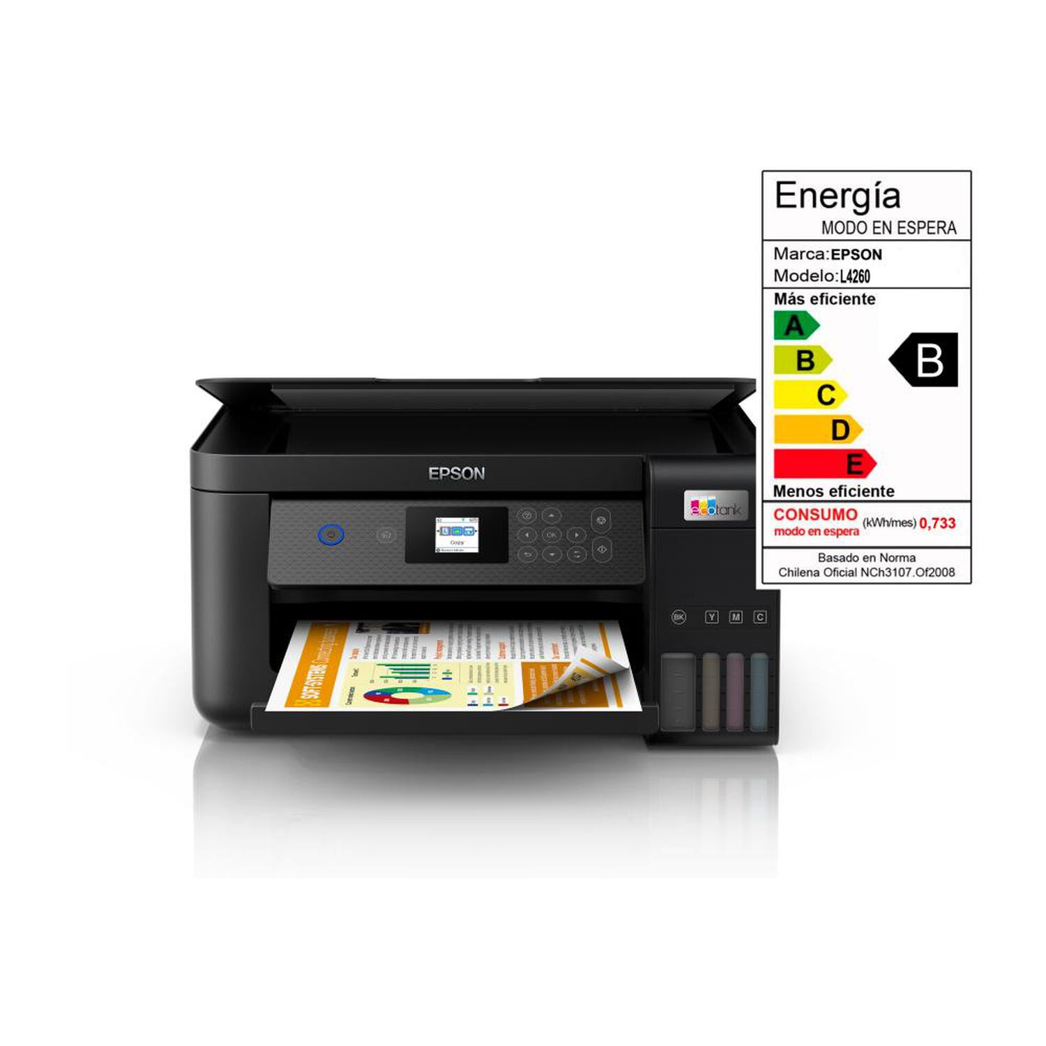 Impresora Multifuncional Epson L4260 Latin AIO Wi-fi image number 6.0