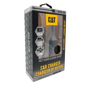 Cargador Cat Para Autos Micro Usb Simple