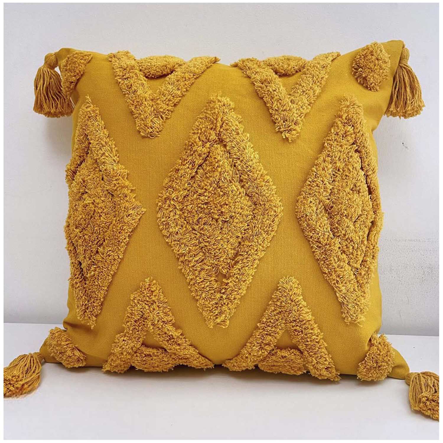 Pack De 02 Fundas De Cojin Dise&ntilde;o Boho 45x45 Cm Mod89 image number 0.0