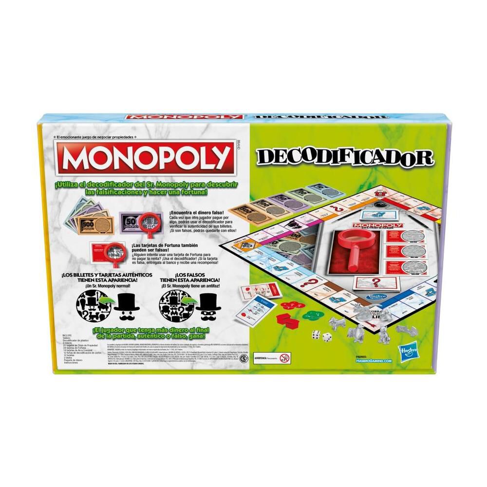 Juego De Mesa Monopoly Decodificador image number 3.0