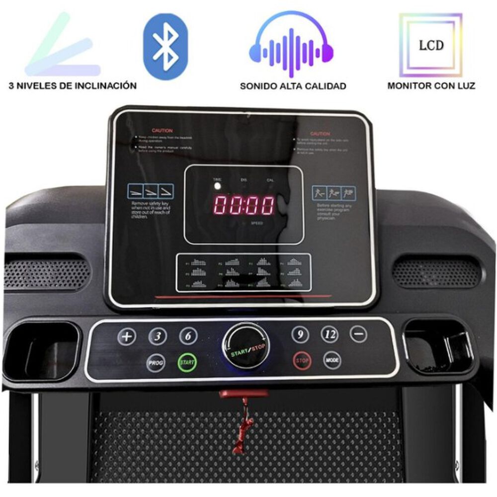 Trotadora El&eacute;ctrica Yepsport 2.5 Hp Plegable Bluetooth image number 2.0