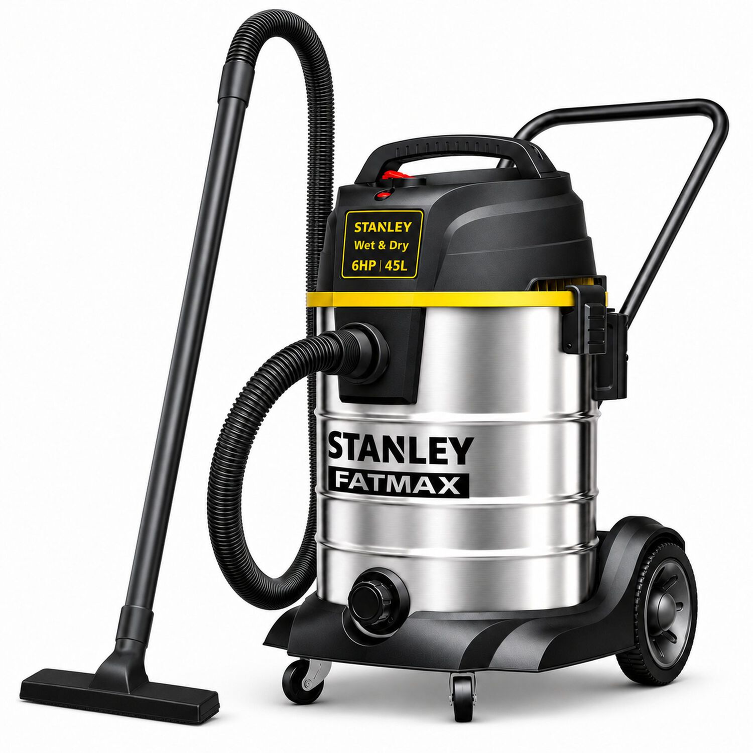 Aspiradora Profesional Fatmax Wet & Dry 45l Inox Line image number 0.0