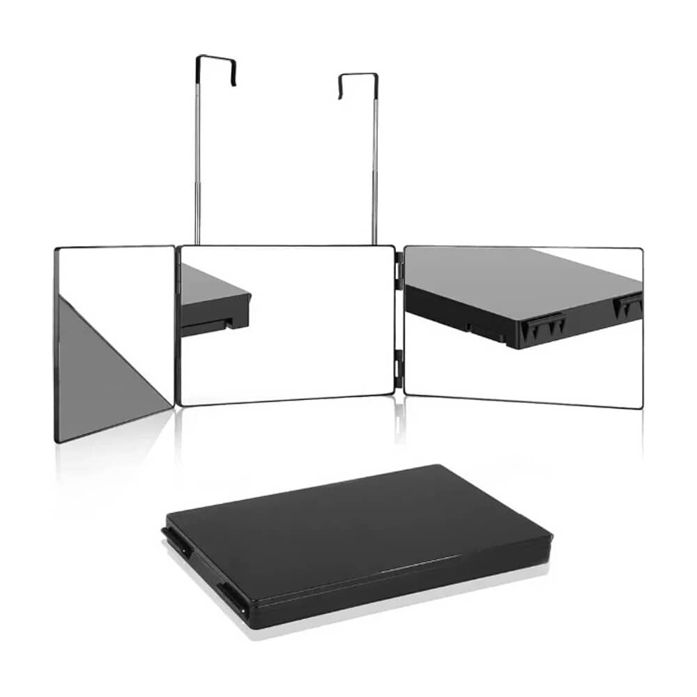 Espejo Triple De 360 Con Ganchos image number 2.0