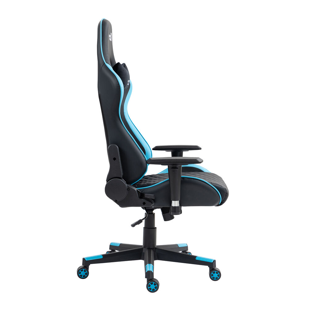 Silla Gamer Shotter Negro /azul image number 2.0