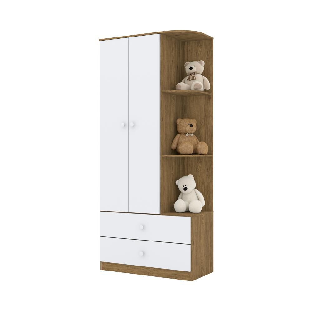 Closet Home Mobili Conde  / 2 Puertas    / 2 Cajones image number 0.0